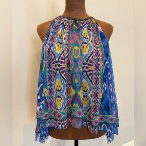 NWT ZARA - gorgeous flowy sheer tank blouse XS